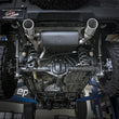 Load image into Gallery viewer, Rebel Series 2.5in 304 SS Cat-Back Exhaust w/ Polished Tips 2018+ Jeep Wrangler (JL) V6 3.6L - Side View