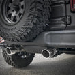 Load image into Gallery viewer, Rebel Series 2.5in 304 SS Cat-Back Exhaust w/ Polished Tips 2018+ Jeep Wrangler (JL) V6 3.6L - Installation View