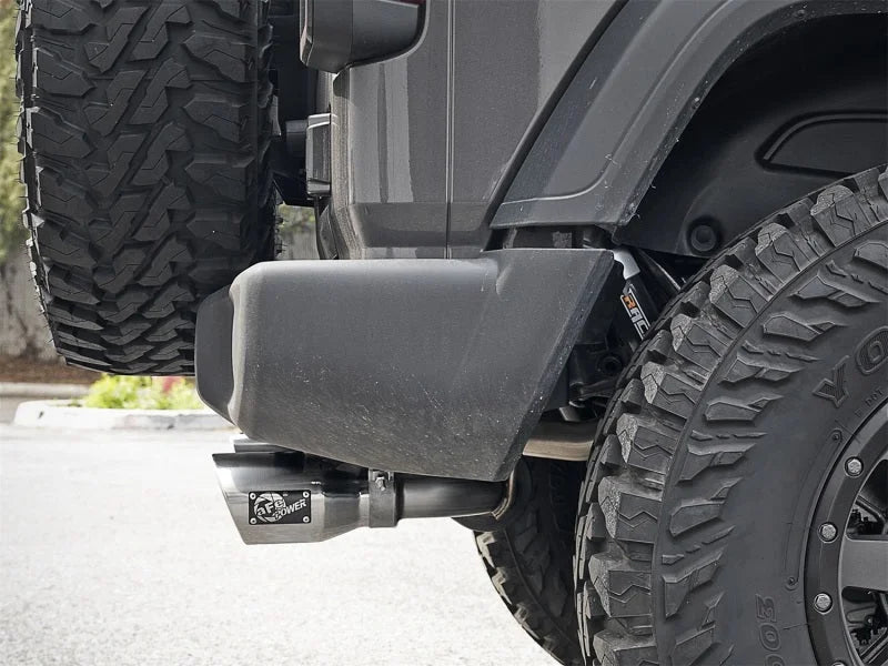 Rebel Series 2.5in 304 SS Cat-Back Exhaust w/ Polished Tips 2018+ Jeep Wrangler (JL) V6 3.6L - Additional View 5