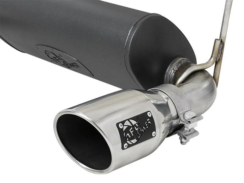 Rebel Series 2.5in 304 SS Cat-Back Exhaust w/ Polished Tips 2018+ Jeep Wrangler (JL) V6 3.6L - Additional View 8