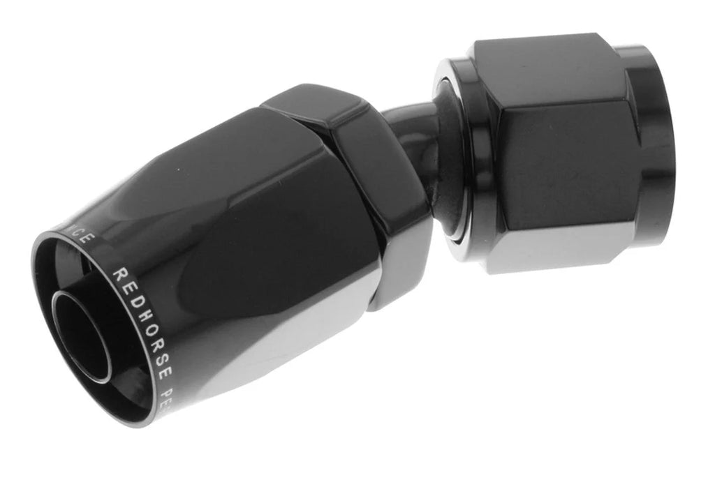 Redhorse Performance 10AN Non-Swivel Hose En ds Black 30