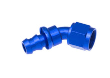 Load image into Gallery viewer, Redhorse Performance 10AN Push Lock Hose End Blue 45-Deg