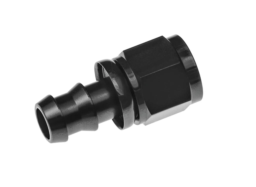 Redhorse Performance 10AN Push Lock Hose End Str Black 2000-10-2