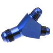 Load image into Gallery viewer, Redhorse Performance 10AN Single to 8AN Dual Blue 930-10-08-1
