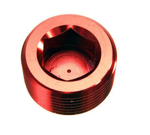 Load image into Gallery viewer, Redhorse Performance 1/16in NPT Hex Head Pipe Plug 2/pkg Red 932-01-3
