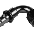 Load image into Gallery viewer, Redhorse Performance 12AN Push Lock Hose End s- Black 120