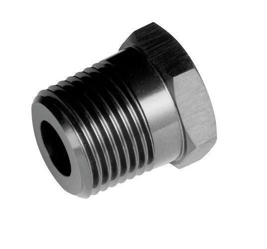 Redhorse Performance 1/2in NPT ML - 1/4in NPT FM Reducer Black 912-08-04-2