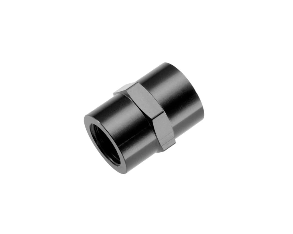 Redhorse Performance 1/2npt to 1/2npt Female Pipe Coupler Black 910-08-2