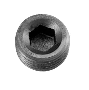 Redhorse Performance 1in NPT Hex Head Plug Black 932-16-2