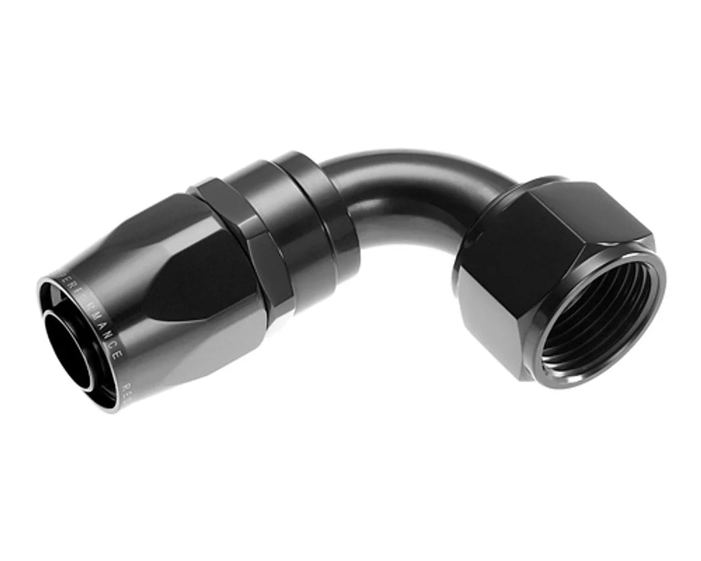 Redhorse Performance 20AN Swivel Hose Ends Black 90 1090-20-2