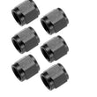 Load image into Gallery viewer, Redhorse Performance 3an Alm Tube Nuts 3/8-24 6pk  Black 818-03-2