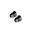 Load image into Gallery viewer, Redhorse Performance 3an Flare Plug 2pk Black 806-03-2