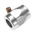 Load image into Gallery viewer, Redhorse Performance 4AN Anodized Hose Finisher Chrome 993-04-4