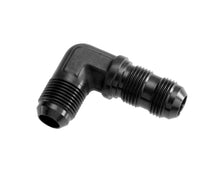 Load image into Gallery viewer, Redhorse Performance 4AN Bulkhead Adapter 90 Male Male Black