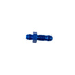 Load image into Gallery viewer, Redhorse Performance 4AN Bulkhead Adapter Blue Male Male Straight