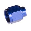 Load image into Gallery viewer, Redhorse Performance 4AN Flare Cap Nut 2 Piece Blue