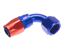 Load image into Gallery viewer, Redhorse Performance 4AN Swivel Hose Ends Blue 90 1090-04-1