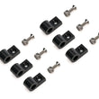 Load image into Gallery viewer, Redhorse Performance 5/16in Black Aluminum Line Clamps 6/pkg 320-516-2