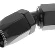 Load image into Gallery viewer, 6AN 30Deg Female Alum Hose End Black