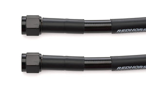 Redhorse Performance 6AN 8in Nitrous Line Black 902-06-08-2
