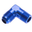 Load image into Gallery viewer, 6AN 90Deg Male Adapter to 1/8in NPT Male Blue