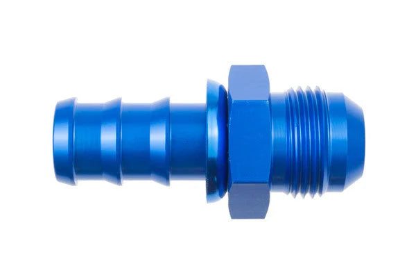 Redhorse Performance 6AN Male to 3/8in Hose Barb Straight Blue 940-06-06-1