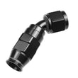 Load image into Gallery viewer, Redhorse Performance 6AN PTFE Hose Ends Black 45 1245-06-2