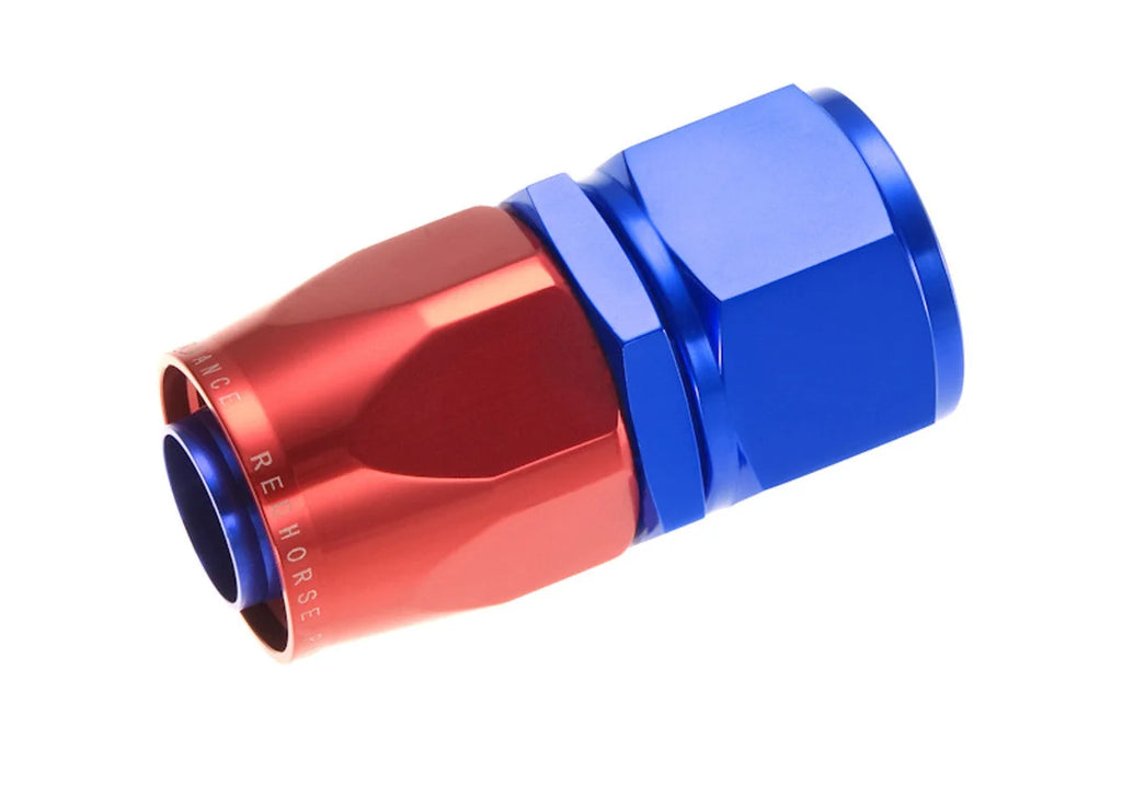 Redhorse Performance 6AN Swivel Hose Ends Blue STR 1000-06-1