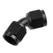 Load image into Gallery viewer, Redhorse Performance 6AN/JIC Swivel Coupler Black 45