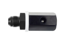 Load image into Gallery viewer, Redhorse Performance 6an Male Roll Over Vent Valve - Black 566-06-2