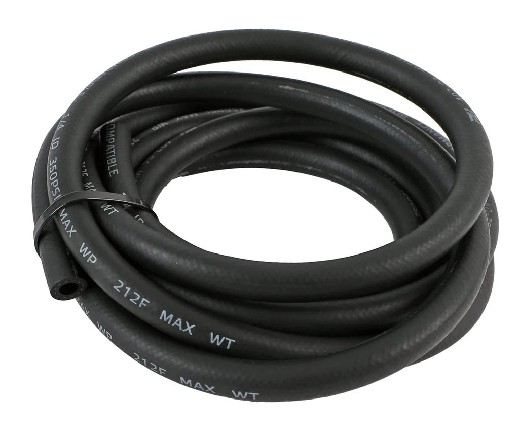 Redhorse Performance 8AN 402 Series Push Lock Hose 10ft Black 402-08-10