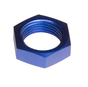 Redhorse Performance 8AN Aluminum Bulkhead Nut 2/pkg Blue 924-08-1