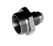 Load image into Gallery viewer, Redhorse Performance 8AN Caburetor Adapters Black 5040-08-2