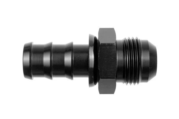 Redhorse Performance 8AN Male to 1/2in Hose Barb Straight Black 940-08-08-2