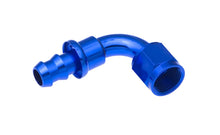 Load image into Gallery viewer, Redhorse Performance 8AN Push Lock Hose End s- Blue 90 2090-08-1