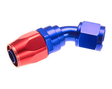 Load image into Gallery viewer, Redhorse Performance 8AN Swivel Hose Ends Blue 45 1045-08-1