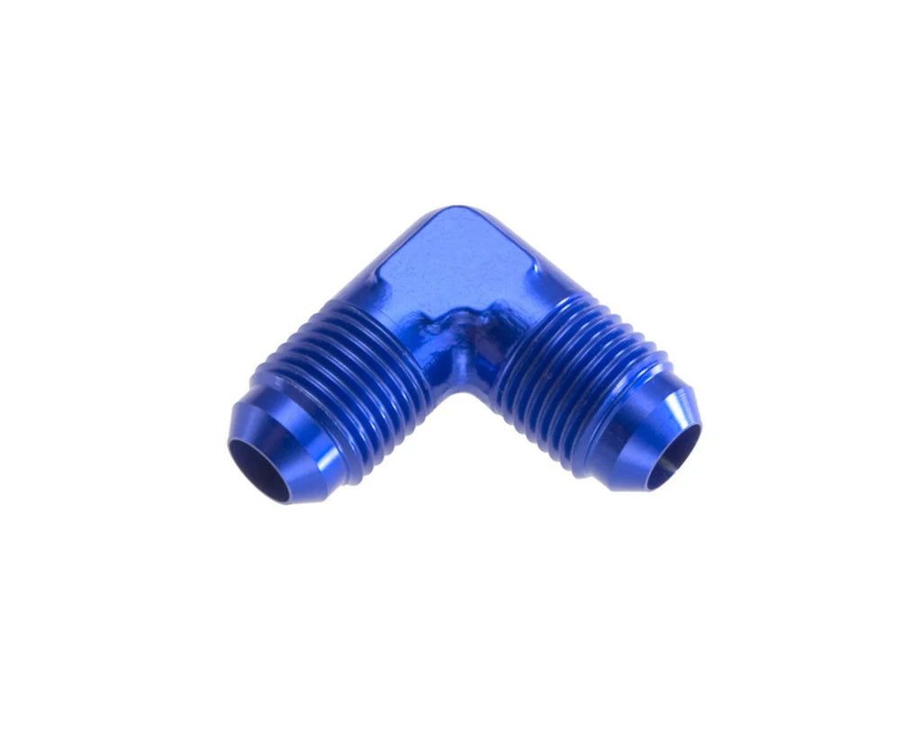Redhorse Performance 8an Male 90-Deg Flare Adapter Fitting Blue 821-08-1