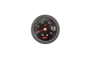 Redhorse Performance Fuel Pressure Gauge Bla ck
