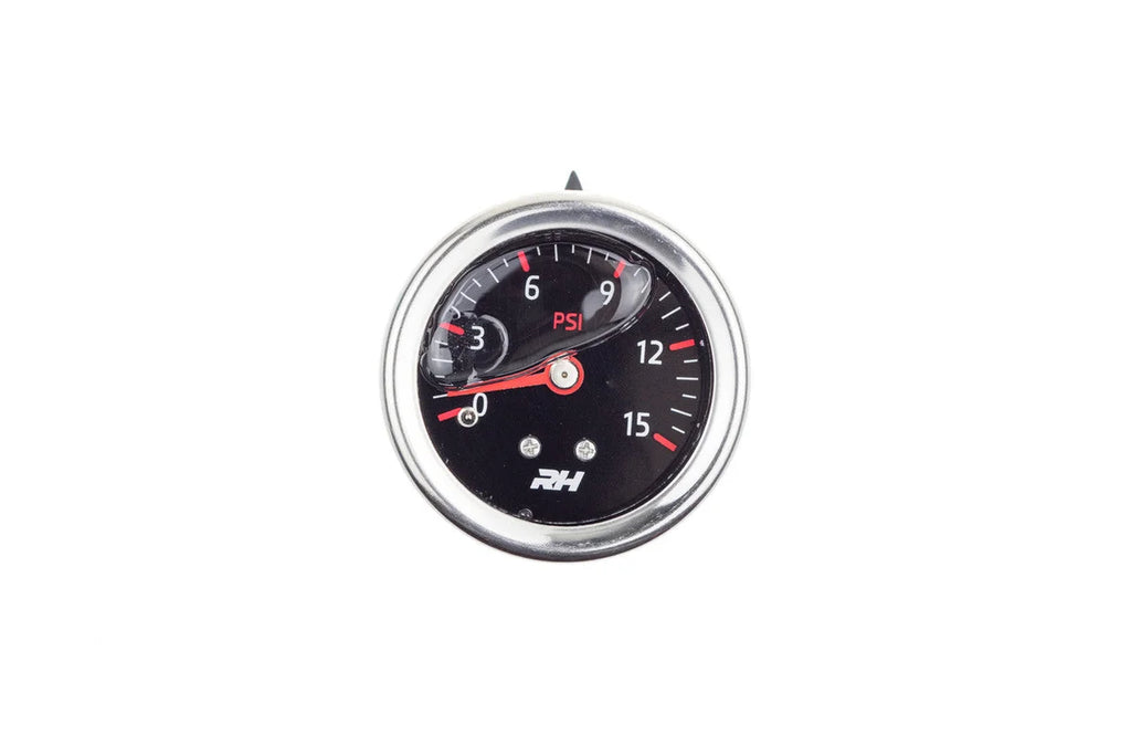 Redhorse Performance Fuel Pressure Gauge Red 5001-15-3