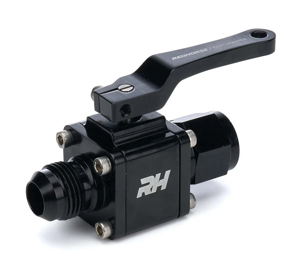 Redhorse Performance Inline Shut Off Valve 10AN Female Inlet/Outlet 4676-10-10-2