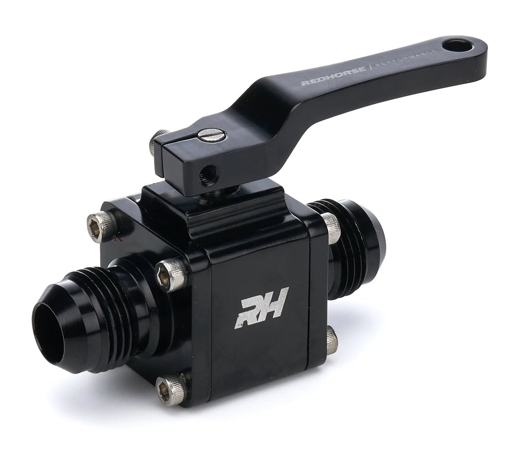 Redhorse Performance Inline Shut Off Valve 10AN Male Inlet/Outlet 4675-10-10-2