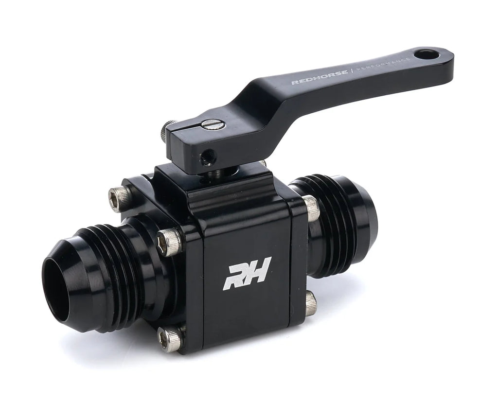 Redhorse Performance Inline Shut Off Valve 12AN Male Inlet/Outlet 4675-12-12-2
