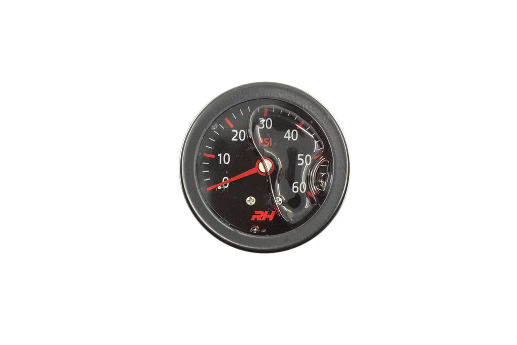 Redhorse Performance Liquid Filled Fuel Press Gauge  60-PSI 1/8 Npt 5002-60-3