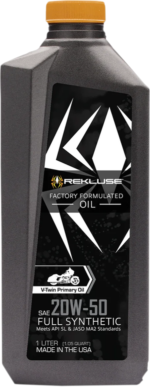 Rekluse V-Twin Oil - 20W-50 - 1L - Main Product View