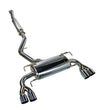 Load image into Gallery viewer, Remark 08-14 Subaru WRX STi GR Hatch Sports Touring Cat-Back Exhaust - SS Quad Tips (Resonated)