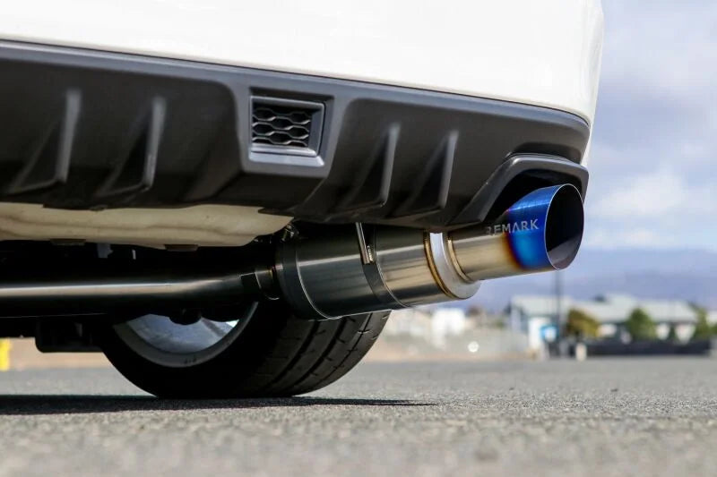 Remark 15-21 Subaru WRX STI R1 Spec Cat-Back Exhaust Single Exit - Full Titanium (Resonated) - Main Product View