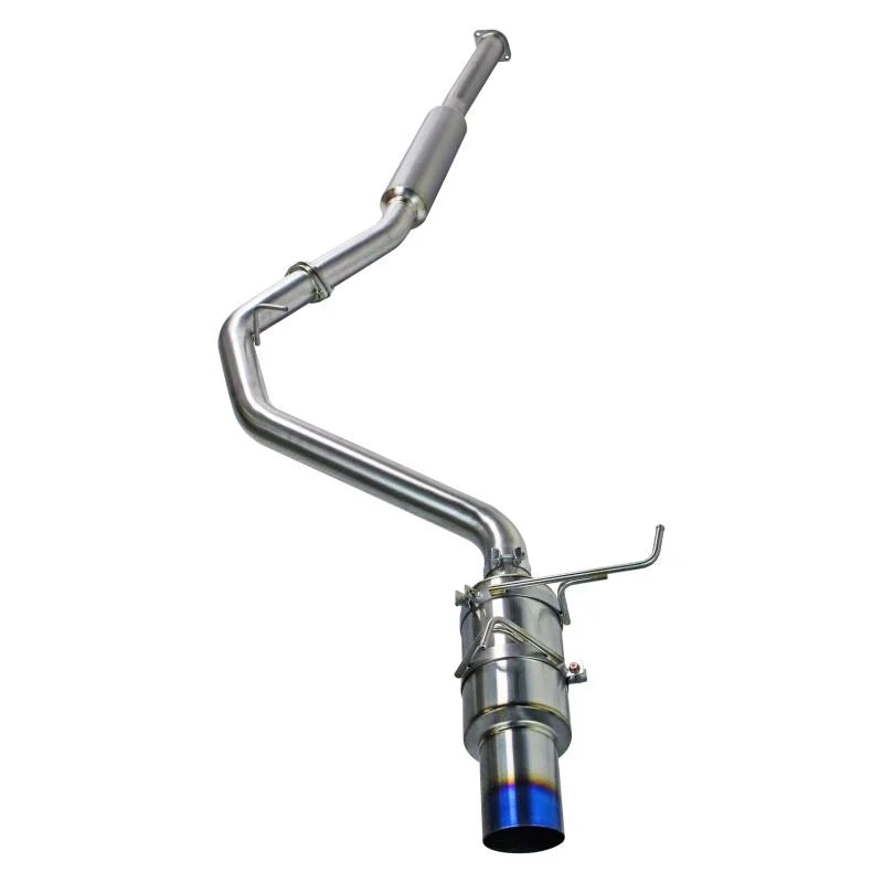 Remark 15-21 Subaru WRX STI R1 Spec Cat-Back Exhaust Single Exit - Full Titanium (Resonated) - Side View