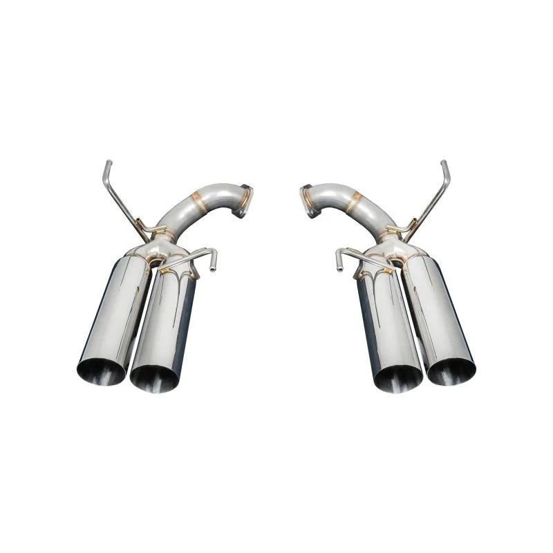 Remark 2015+ Subaru WRX/STI VA Boso Edition Axle Back Exhaust w/ Stainless Steel Single Wall Tip - Side View