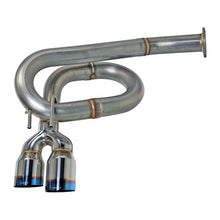 Load image into Gallery viewer, Remark 2022+ Honda Civic Sport Hatchback FL2 (Link Loop) Catback Exhaust Burnt Stainless Steel Tip - Detail View