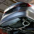 Load image into Gallery viewer, Remark 2022+ Honda Civic Sport Sedan (FE2) Catback Exhaust - Dual Burnt Stainless Steel Tips - Side View